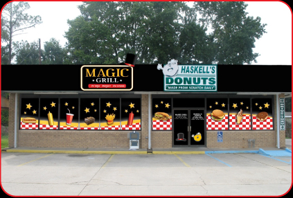 New Magic Grill Storefront!